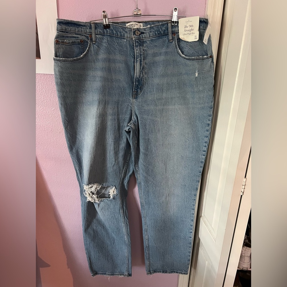 Abercrombie and Fitch Curve Love Jeans